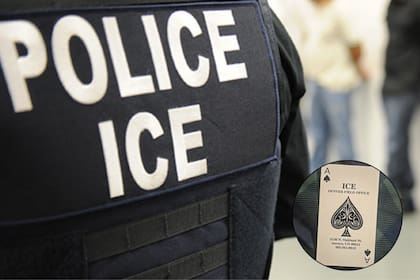 Las cartas con el as de espadas fueron encontradas dentro de los autos de migrantes detenidos por ICE en Colorado (Archivo/Voces Unidas)