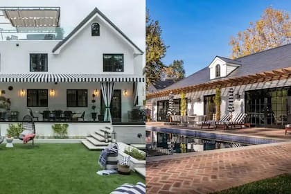 Las casas de los gemelos Scott en Los Ángeles son totalmente diferentes (Instagram @jonathanscott/@mrdrewscott)