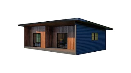 Las casas más económicas vienen con un baño y una habitación y su precio varía según los metros cuadrados