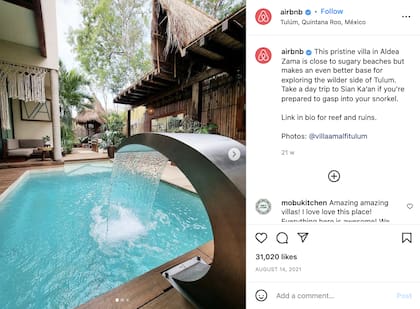 Las casas más elegidas por usuarios de Airbnb