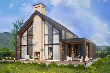 Las casas plegables de Hapi Home cuestan solo US$49.000 y se montan en menos de 8 horas