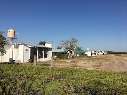 Las casas que habría construido Batistuta para sus peones rurales