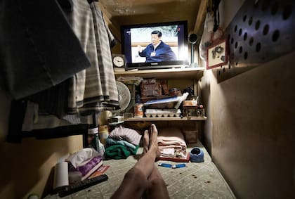 Las casas son extremadamente diminutas y solo tienen lugar para un colchón, el baño y la cocina