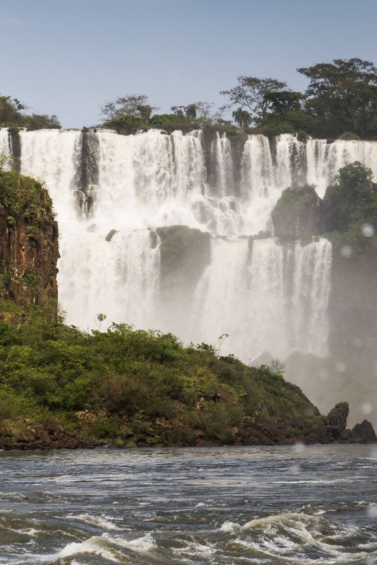 Las Cataratas del Iguazú recuperaron su cauce natural.