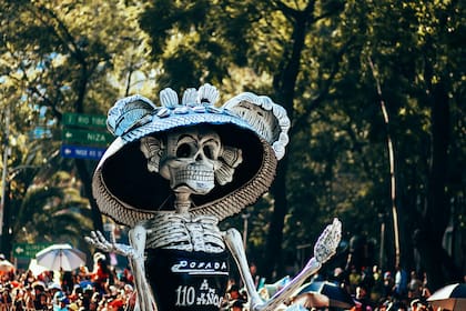 Las catrinas son típicas de esta celebración