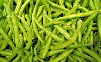 Las chauchas son ricas en vitamina A, C y K