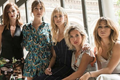 Las chicas se preparan para el estreno de la cuarta temporada