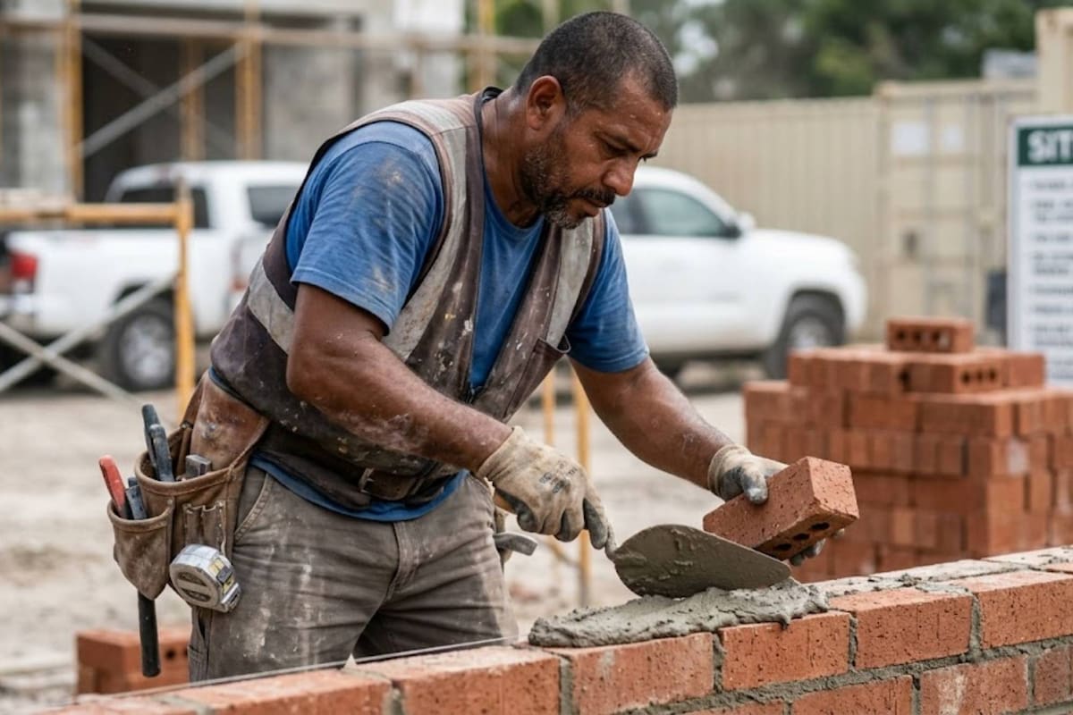 Las cifras de octubre para los trabajadores de la construcción