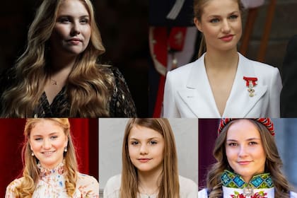 Las cinco herederas europeas