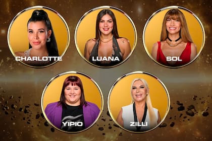 Las cinco participantes que siguen en carrera a la final de Gran Hermano