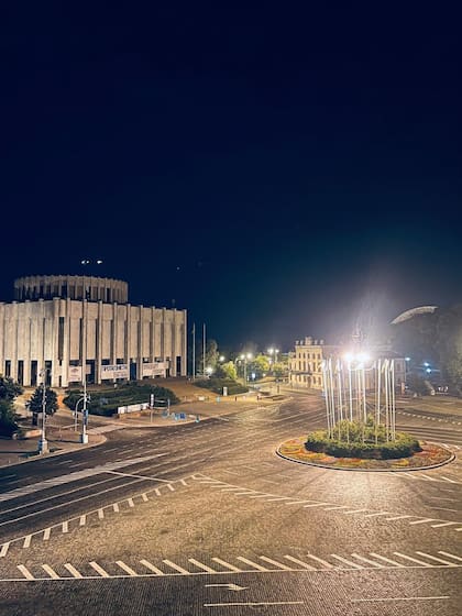 Las ciudades ucranianas se vacían por la noche debido al toque de queda