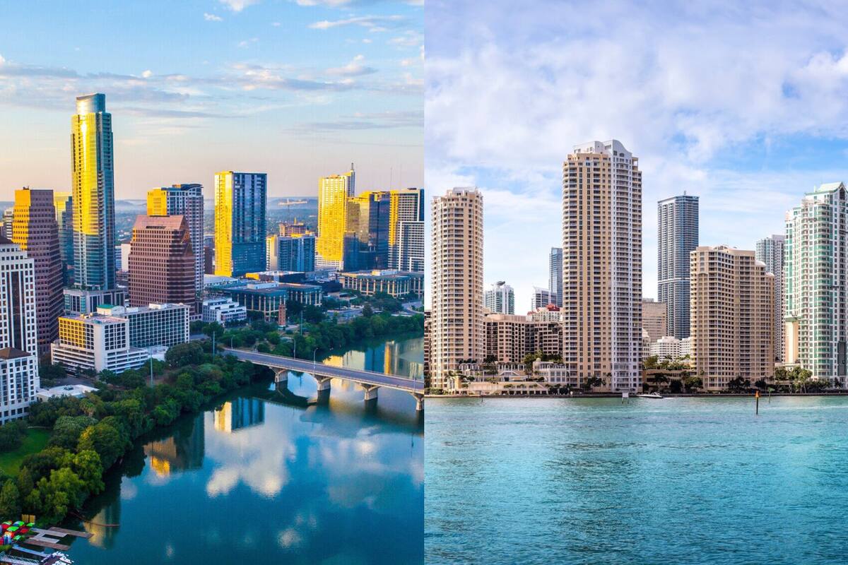 Las claves del boom de millonarios en Austin y Miami en los últimos diez años