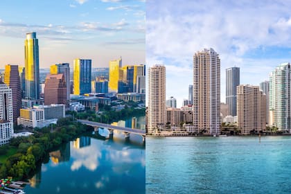 Las claves del boom de millonarios en Austin y Miami en los últimos diez años
