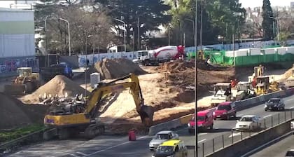 Las colectoras norte y sur servirán para desviar el tránsito cuando empiece la reestructuración de la autopista propiamente dicha