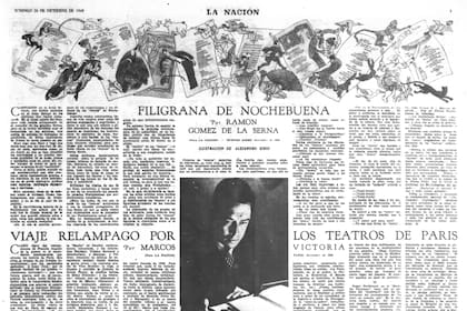 Las columnas de Ramón Gomez de la Serna en LA NACION