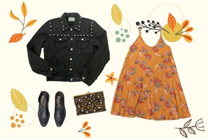 Las compras de ropa online se habilitaron esta semana, y con ellas la posibilidad de recurrir a conjuntos como este para los días más calurosos del otoño