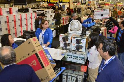 Las compras en Chile son un imán para los argentinos