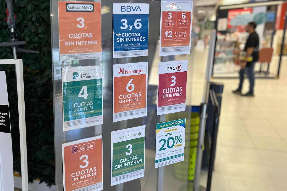 Las compras en cuotas se convirtieron en el principal atractivo para seducir a los consumidores argentinos