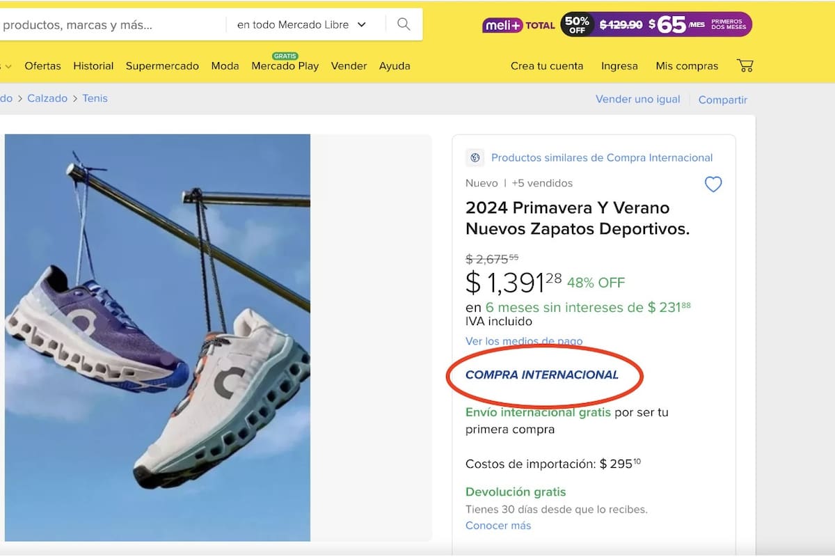 Las compras internacionales de Mercado Libre ya están disponibles en otros países: desde el lunes llegan a la Argentina