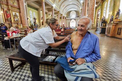 Las condiciones edilicias de las iglesias favorecen la circulación fluida y el distanciamiento social en contexto de pandemia.