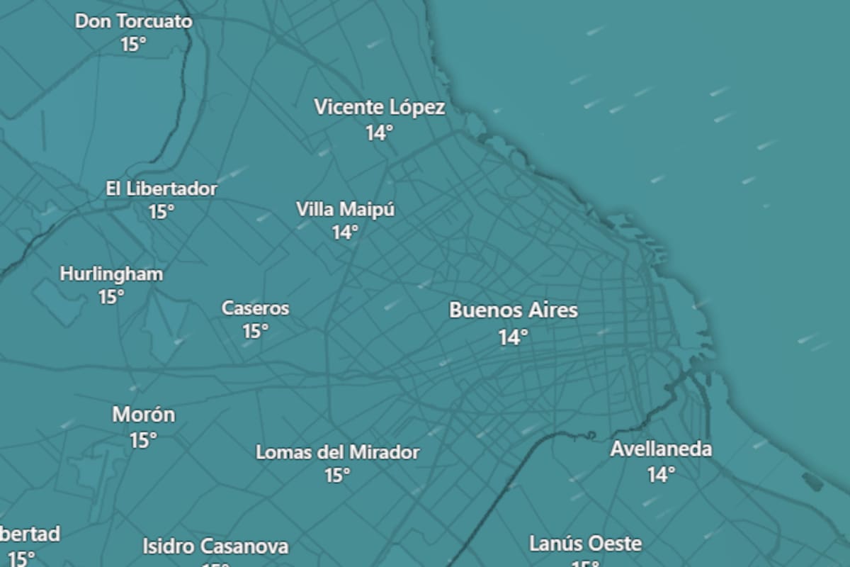 Las condiciones meteorológicas para este domingo 7 de septiembre
