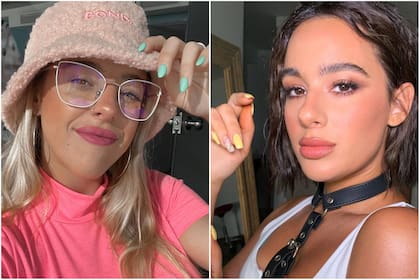 Las conductoras de Nadie dice nada (LuzuTV) vivieron un incómodo momento en el aeropuerto (Foto: Instagram @natijota / @flojazminpe)