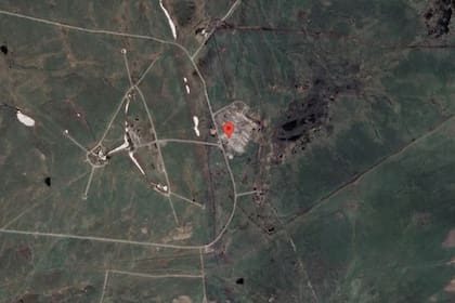 Las coordenadas del sitio ubicado en Rusia