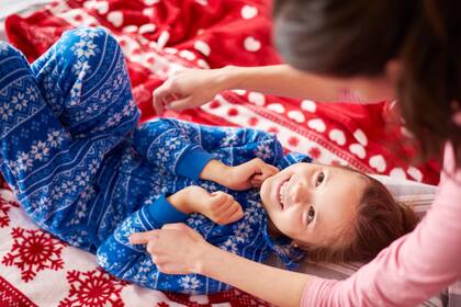 Las cosquillas intensas sólo ocurren si se provocan en ciertas partes del cuerpo