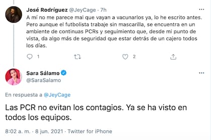Las críticas de los usuarios a la esposa de Isco Alarcón por defender la vacunación de los futbolistas