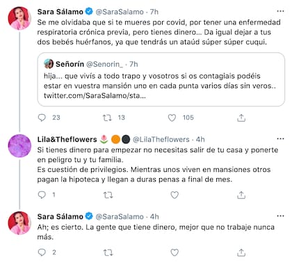 Las críticas de los usuarios a la esposa de Isco Alarcón por defender la vacunación de los futbolistas