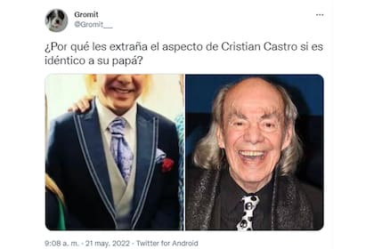 Las críticas le llovieron a Cristian Castro