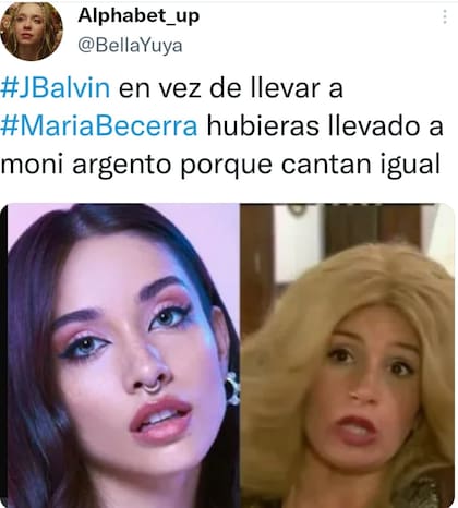 Las críticas no tardaron en aparecer en el show de María Becerra en los Grammys