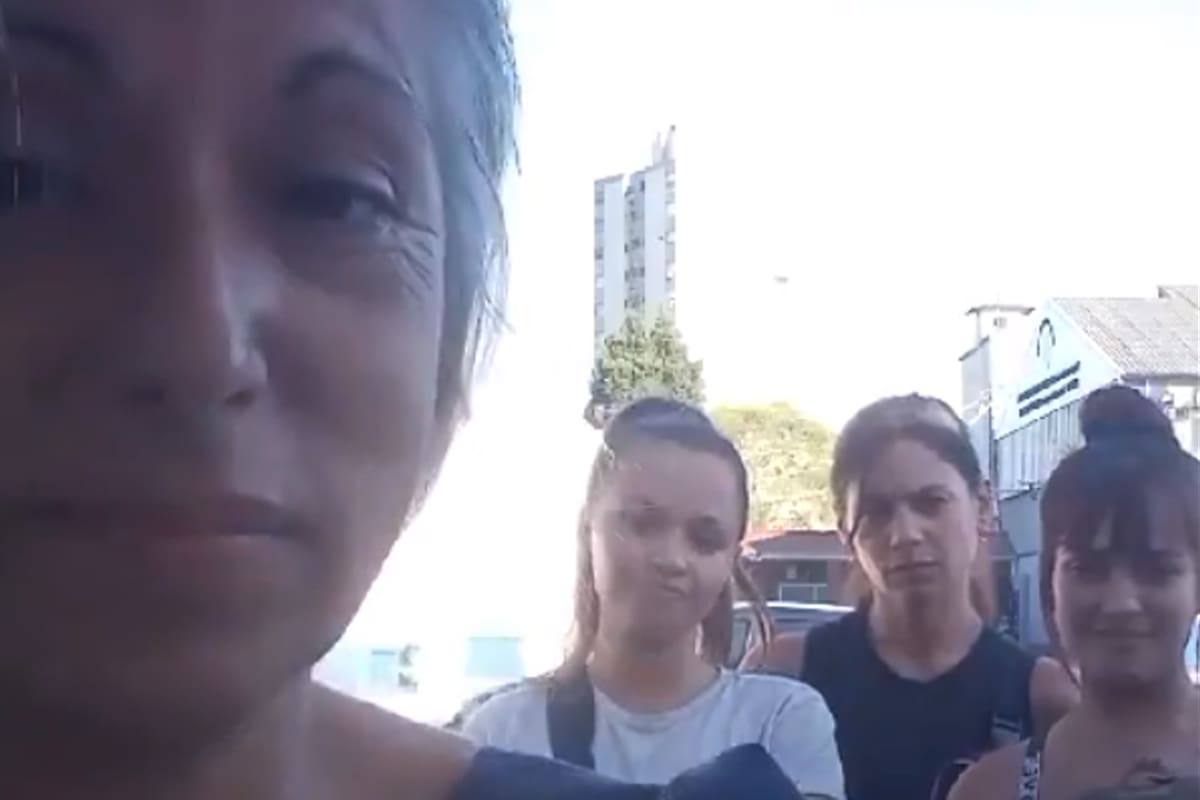 Las cuatro detenidas en el Congreso tras salir de prisión