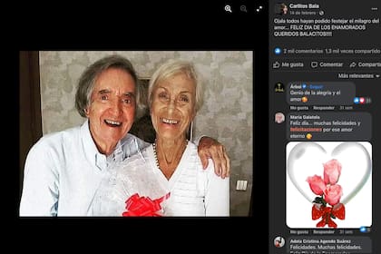 Las declaraciones de amor de Balá para su mujer en las redes sociales fueron moneda cotidiana