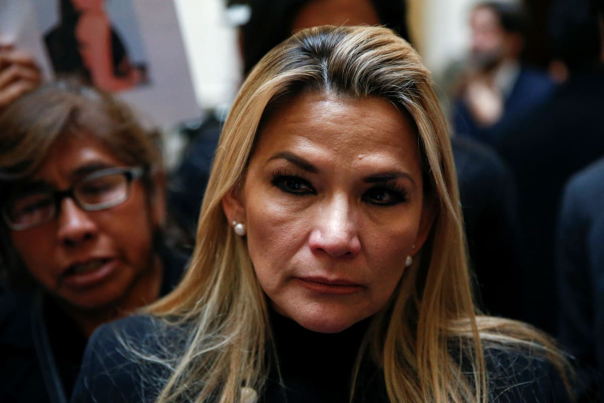 “Las declaraciones de Morales sólo demuestran que la paz, la reconciliación y la democracia nunca fueron opciones para él, dijo la presidenta interina de Bolivia, Jeanine Áñez