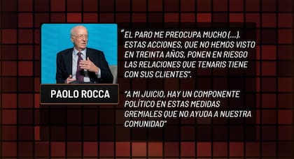 Las declaraciones del Paolo Rocca, el CEO de Techint
