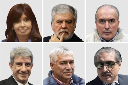 Las defensas de Cristina Kirchner, Julio De Vido, José López, Abel Fatala, Lázaro Báez y Carlos Kirchner esperan su turno para presentar su alegato en la causa Vialidad
