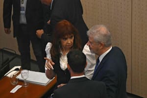 Las definiciones más fuertes de Cristina Kirchner en la causa de los cuadernos de las coimas (Photo by Luis ROBAYO / AFP)