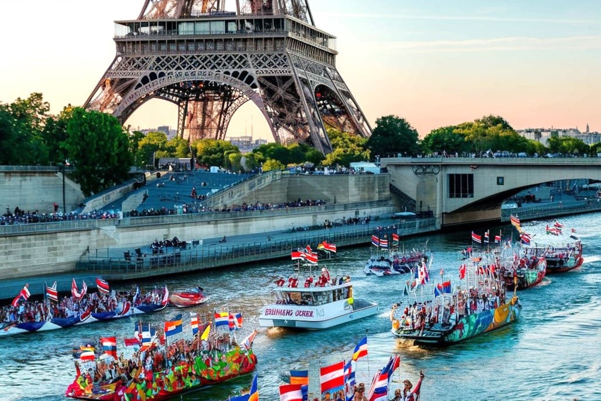 Las delegaciones desfilarán por el río Sena en barcos en una ceremonia inédita que tendrá más de 300.000 espectadores