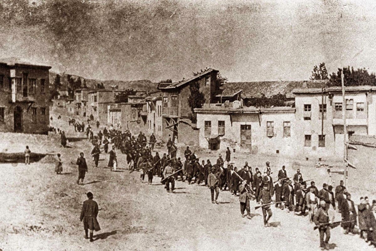 Las deportaciones masivas de armenios fueron una de las maneras en que los otomanos buscaron eliminar a este grupo