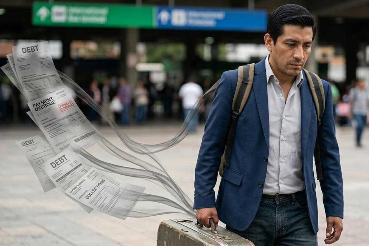 Las deudas de migrantes en EE.UU. se mantienen aunque abandonen el país norteamericano
