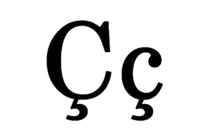 Las diferentes formas de escribir la c cedilla
