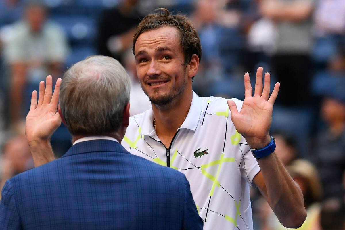 Las disculpas de Medvedev, el número 5 del ranking, ante el público del US Open