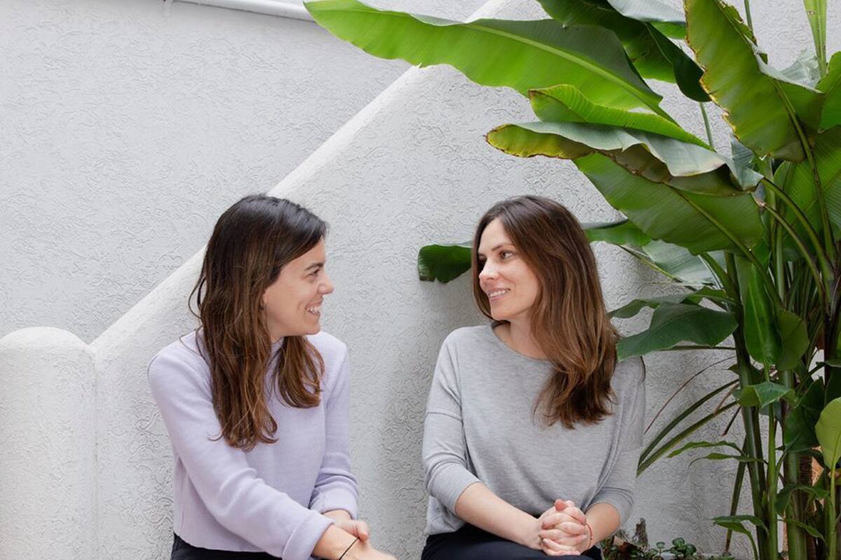 Las diseñadoras Marilina Las Heras y Maitena Guedes