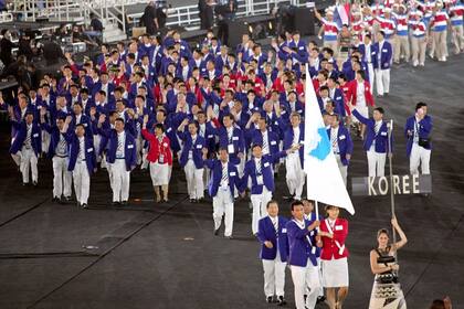 Las dos Coreas volverán a desfilar juntas y competirán en tres disciplinas
