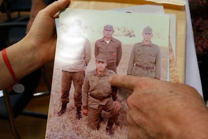 Las dos familias se juntaron a recordar