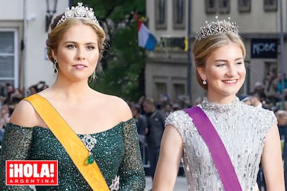 Las dos herederas tuvieron un rol estelar en los eventos del viernes 3