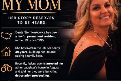 Las dos hijas de la mujer con residencia legal crearon una campaña de recaudación para afrontar los gastos del proceso judicial frente al ICE