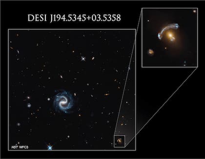 Las dos imágenes que captó la NASA