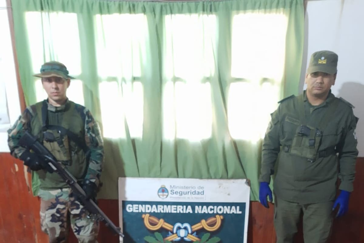 Las dos mochilas que contenían los 17 kilos de cocaína